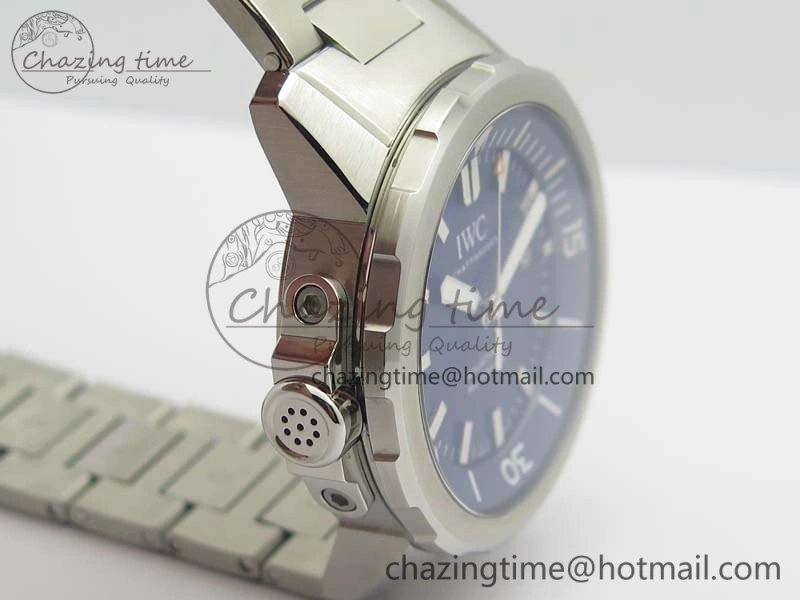 Aquatimer Automatic IW329004 V6F 1:1 Best Edition Blue Dial On SS Bracelet MIYOTA9015