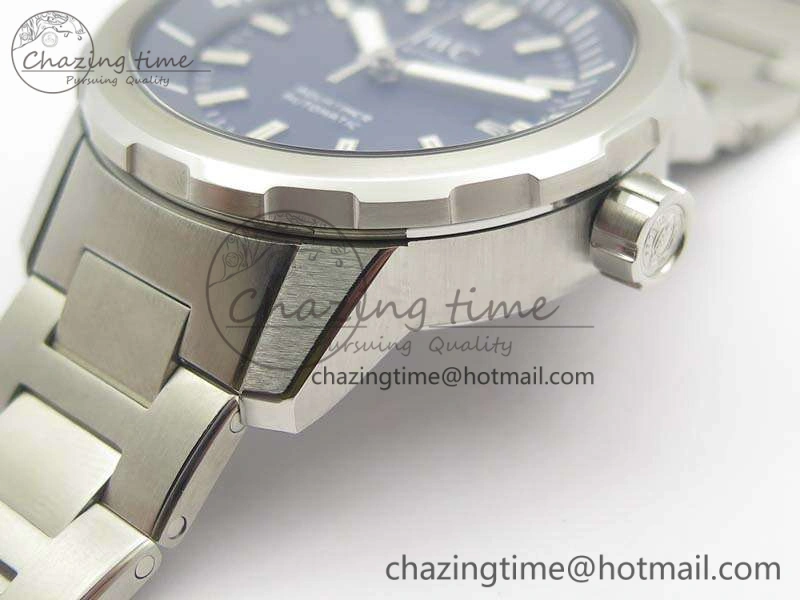 Aquatimer Automatic IW329004 V6F 1:1 Best Edition Blue Dial On SS Bracelet MIYOTA9015