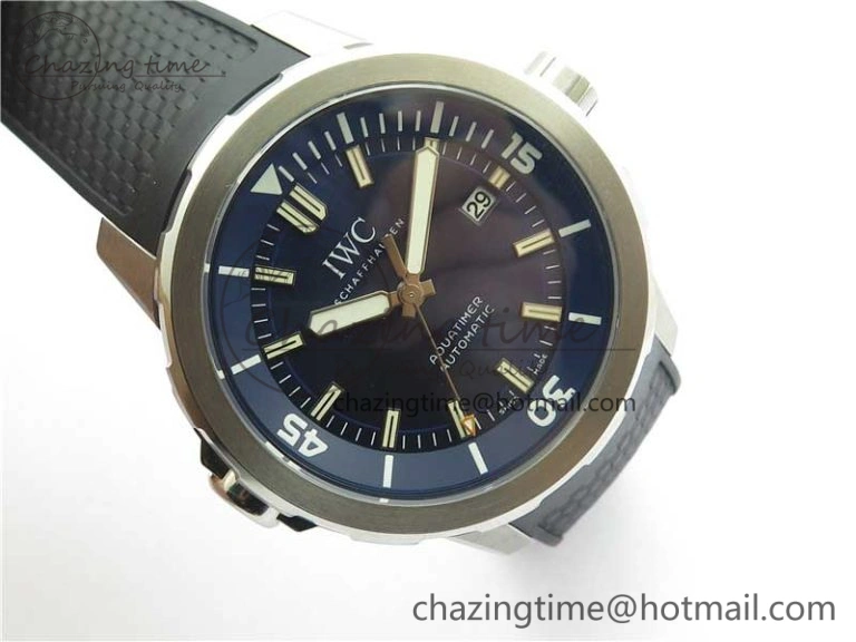 Aquatimer Automatic IW329004 V6F 1:1 Best Edition Blue Dial on Rubber Strap MIYOTA 9015