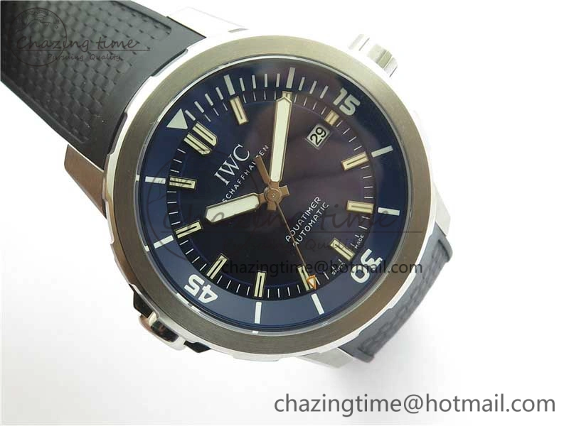 Aquatimer Automatic IW329004 V6F 1:1 Best Edition Blue Dial on Rubber Strap MIYOTA 9015