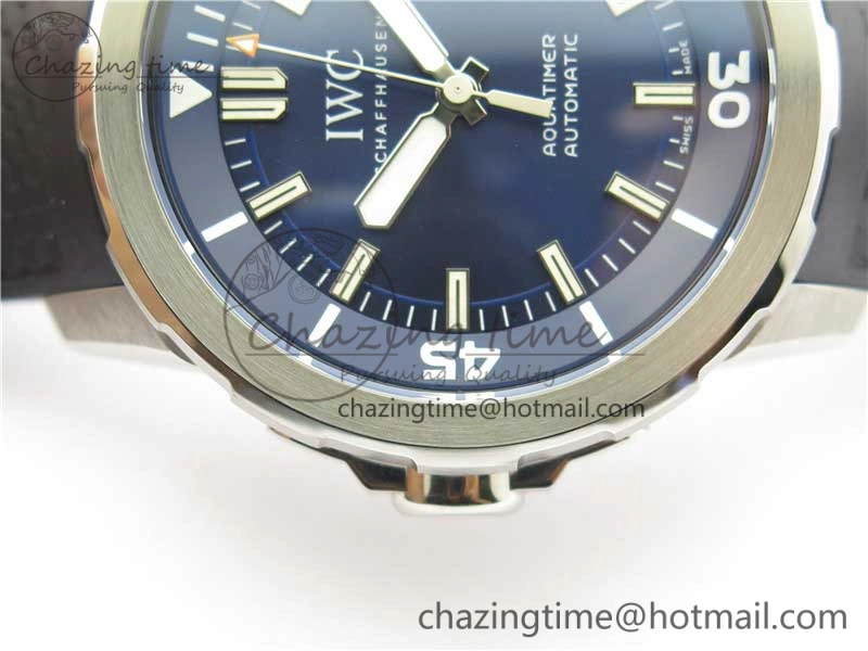 Aquatimer Automatic IW329004 V6F 1:1 Best Edition Blue Dial on Rubber Strap MIYOTA 9015