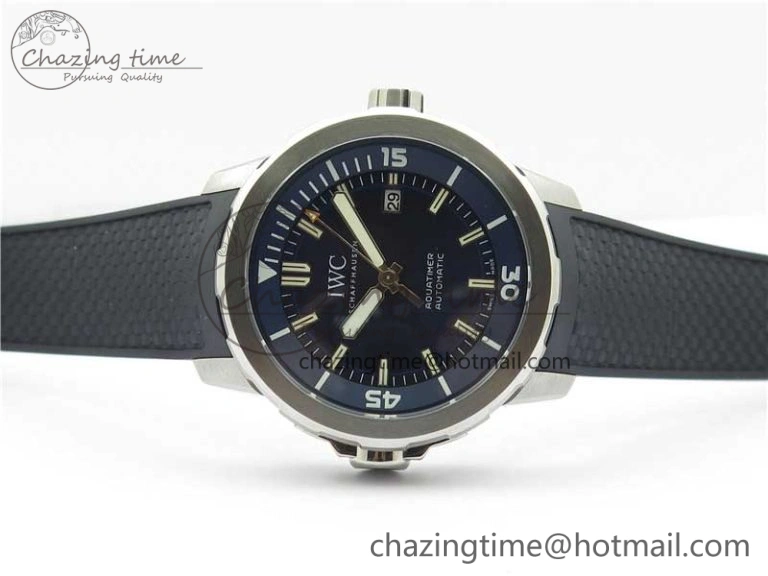 Aquatimer Automatic IW329004 V6F 1:1 Best Edition Blue Dial on Rubber Strap MIYOTA 9015