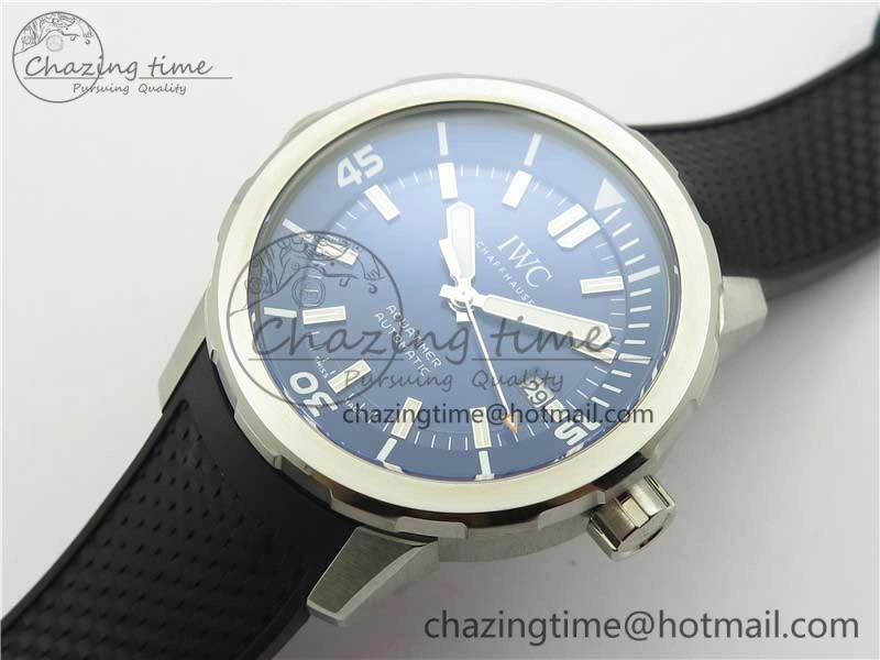 Aquatimer Automatic IW329004 V6F 1:1 Best Edition Blue Dial on Rubber Strap MIYOTA 9015