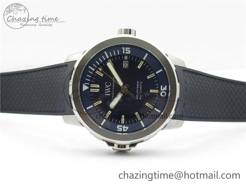 Aquatimer Automatic IW329004 V6F 1:1 Best Edition Blue Dial on Rubber Strap MIYOTA 9015