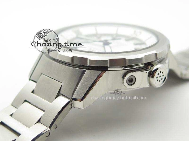 Aquatimer Automatic IW329004 V6F 1:1 Best Edition White Dial On SS Bracelet MIYOTA 9015