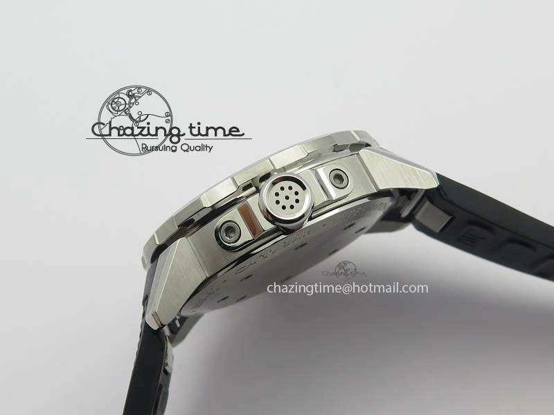 Aquatimer Automatic SS IW329003 V6F 1:1 Best Edition On Black Rubber Strap MIYOTA 9015