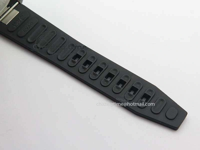 Aquatimer Automatic SS IW329003 V6F 1:1 Best Edition On Black Rubber Strap MIYOTA 9015