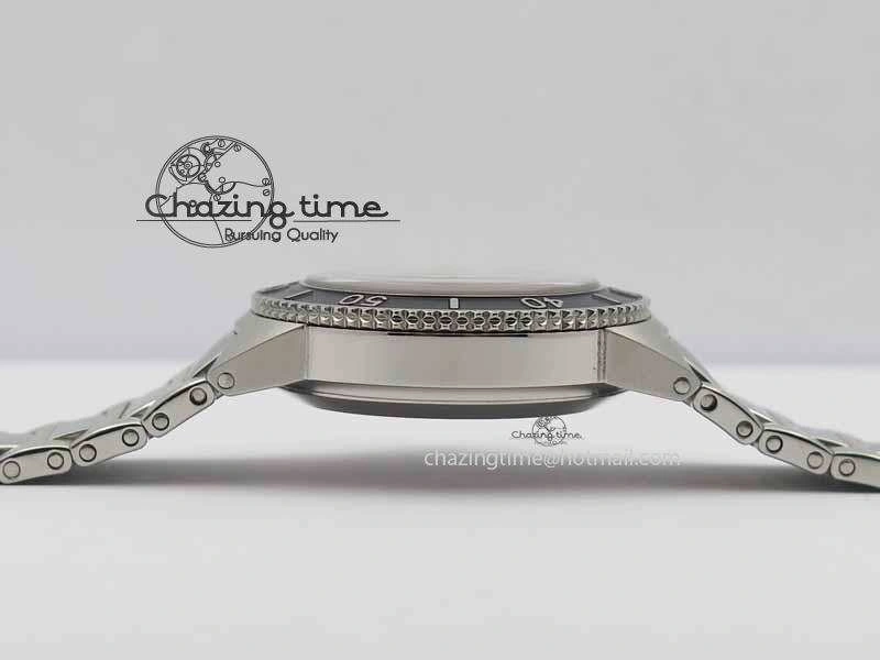 Aquatimer Automatic SS Noob Best Edition Black Dial On SS Bracelet A2824