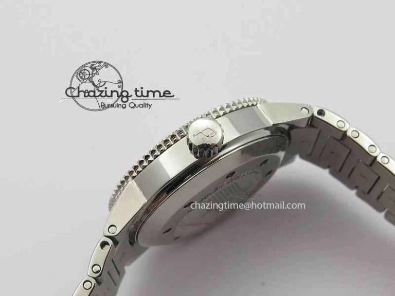 Aquatimer Automatic SS Noob Best Edition Black Dial On SS Bracelet A2824