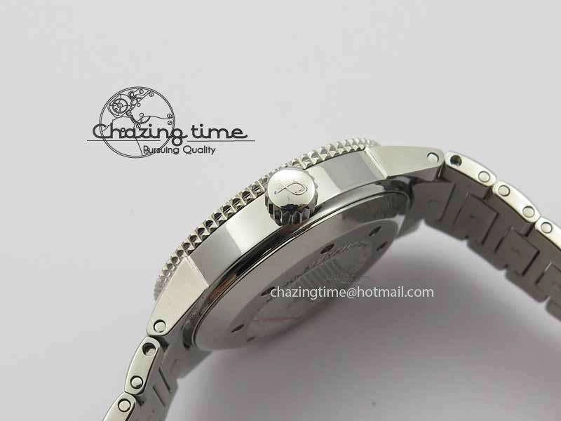 Aquatimer Automatic SS Noob Best Edition Black Dial On SS Bracelet A2824