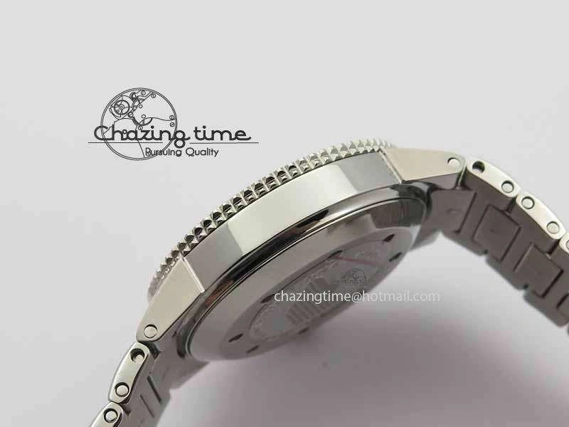 Aquatimer Automatic SS Noob Best Edition Black Dial On SS Bracelet A2824