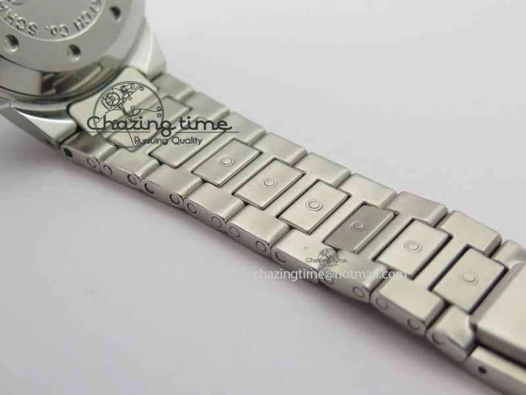 Aquatimer Automatic SS Noob Best Edition Black Dial On SS Bracelet A2824