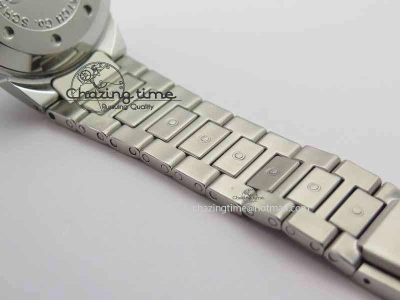Aquatimer Automatic SS Noob Best Edition Black Dial On SS Bracelet A2824