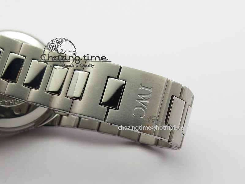 Aquatimer Automatic SS Noob Best Edition Black Dial On SS Bracelet A2824