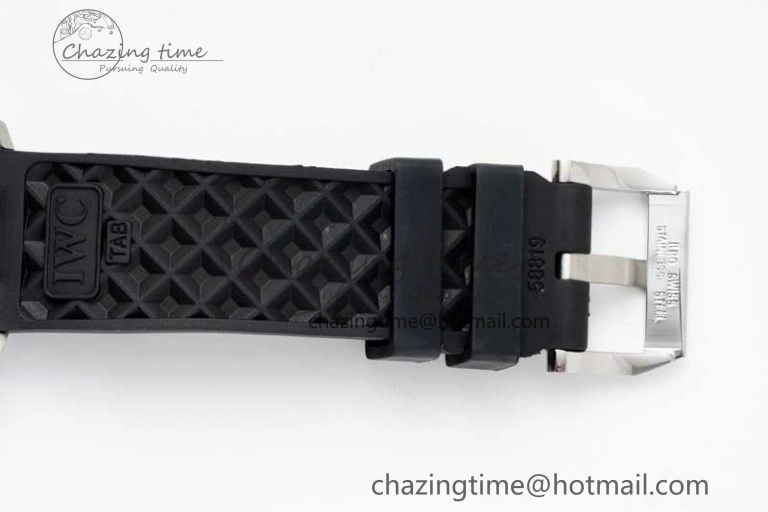 Aquatimer Automatic SS RSF 1:1 Best Edition Black Yellow Dial on Black Rubber Strap A2892