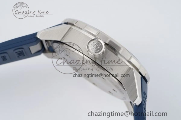Aquatimer Automatic SS RSF 1:1 Best Edition Blue Dial on Blue Rubber Strap A2892
