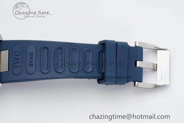 Aquatimer Automatic SS RSF 1:1 Best Edition Blue Dial on Blue Rubber Strap A2892