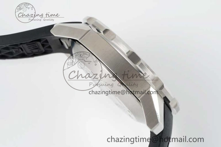 Aquatimer Automatic SS RSF 1:1 Best Edition White Orange Dial on Black Rubber Strap A2892