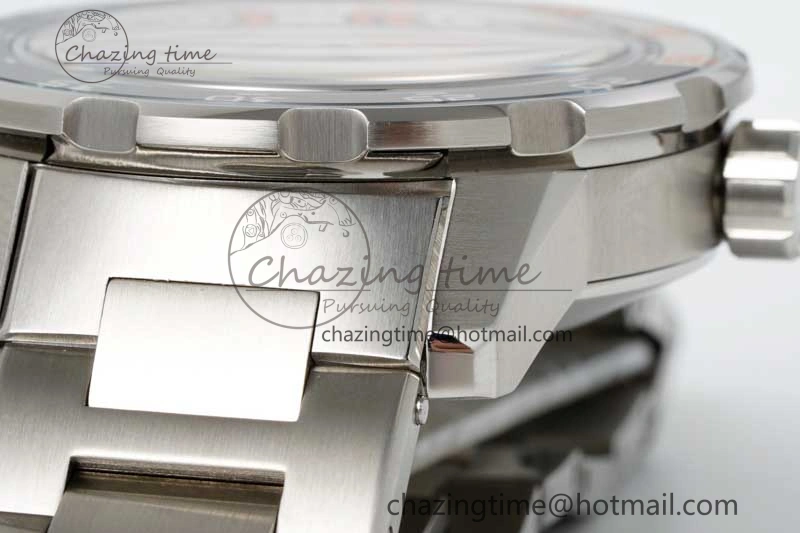Aquatimer Automatic SS RSF 1:1 Best Edition White Orange Dial on SS Bracelet A2892