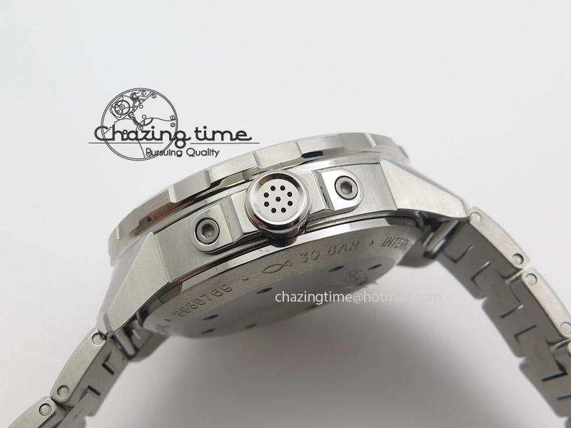 Aquatimer Chrono IW376803 V6F 1:1 Best Edition Blue Dial On SS Bracelet A7750
