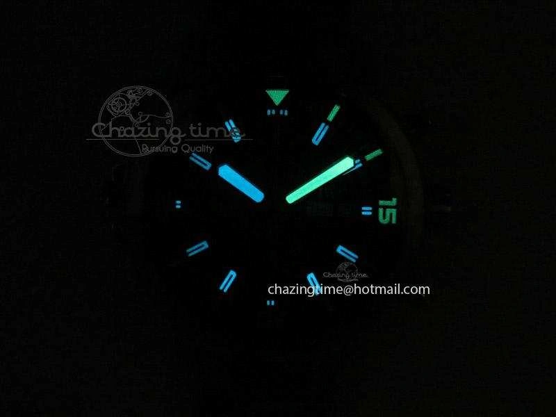 Aquatimer Chrono IW376803 V6F 1:1 Best Edition Blue Dial On SS Bracelet A7750