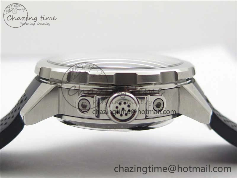 Aquatimer Chrono IW376803 V6F 1:1 Best Edition Blue Dial on Ruber Strap A7750