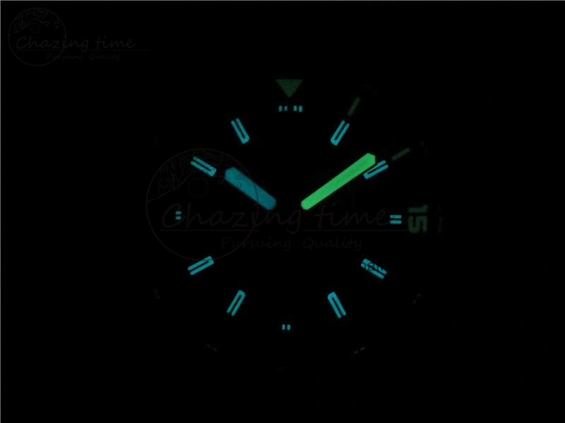 Aquatimer Chrono IW376803 V6F 1:1 Best Edition Blue Dial on Ruber Strap A7750