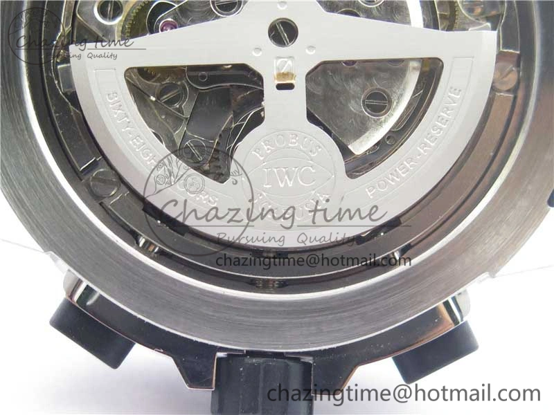 Aquatimer Chrono IW376803 V6F 1:1 Best Edition Gray Dial on Rubber Strap A7750