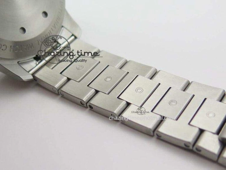 Aquatimer Chrono IW376803 V6F 1:1 Best Edition White Dial On SS Bracelet A7750