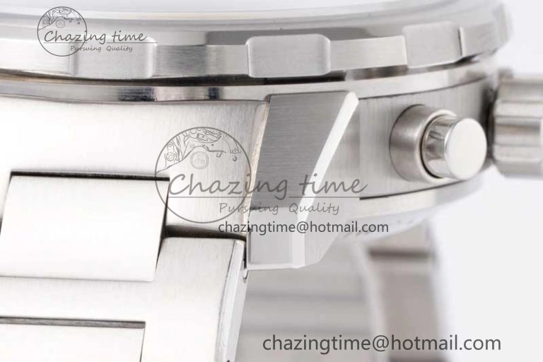 Aquatimer Chrono SS V6SF 1:1 Best Edition Blue Dial on SS Bracelet A7750