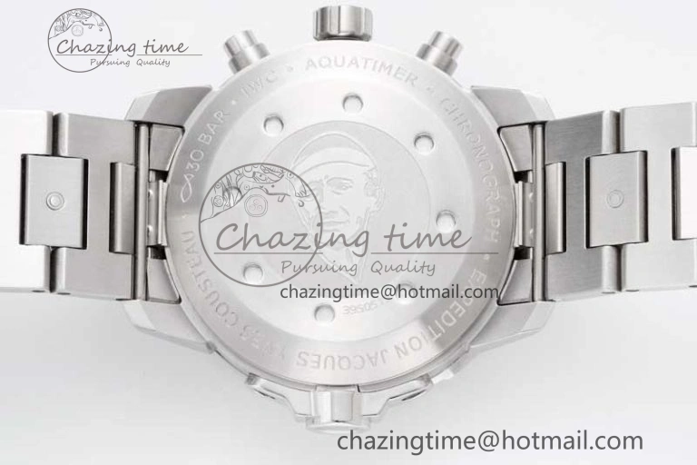 Aquatimer Chrono SS V6SF 1:1 Best Edition Blue Dial on SS Bracelet A7750