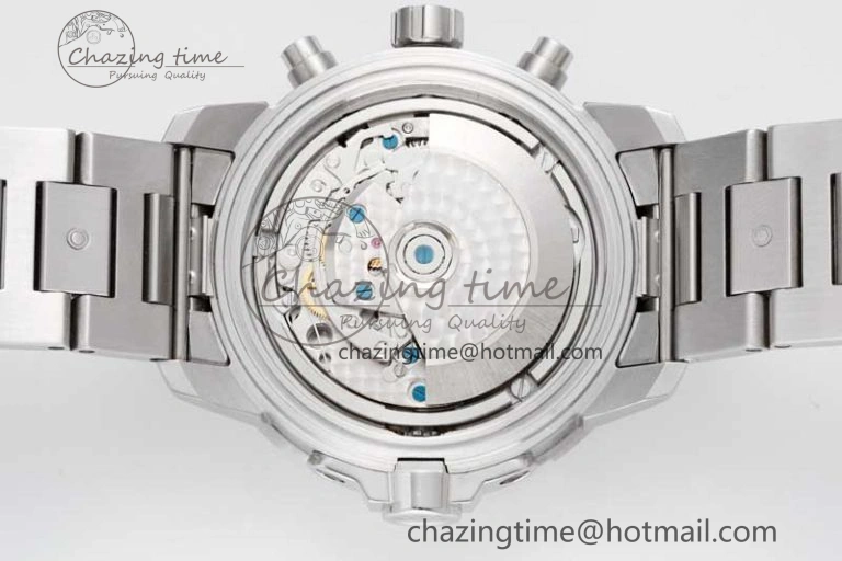 Aquatimer Chrono SS V6SF 1:1 Best Edition Blue Dial on SS Bracelet A7750