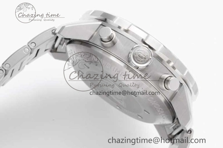 Aquatimer Chrono SS V6SF 1:1 Best Edition Blue Dial on SS Bracelet A7750