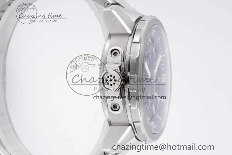 Aquatimer Chrono SS V6SF 1:1 Best Edition Blue Dial on SS Bracelet A7750