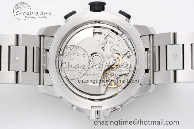 Aquatimer Chrono SS V6SF 1:1 Best Edition Gray Dial on SS Bracelet A7750