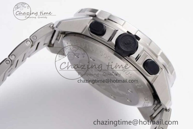 Aquatimer Chrono SS V6SF 1:1 Best Edition Gray Dial on SS Bracelet A7750