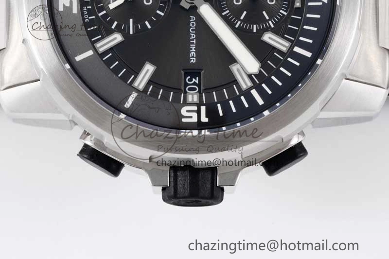 Aquatimer Chrono SS V6SF 1:1 Best Edition Gray Dial on SS Bracelet A7750