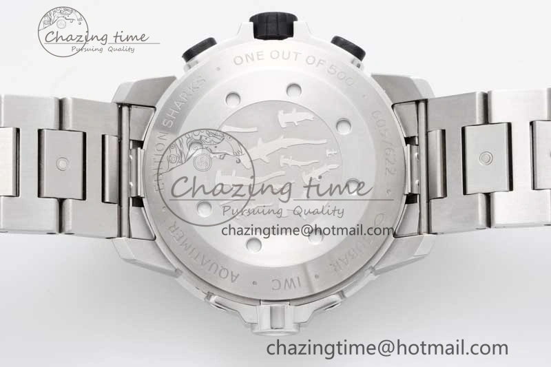 Aquatimer Chrono SS V6SF 1:1 Best Edition Gray Dial on SS Bracelet A7750
