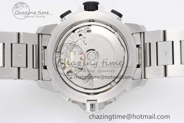 Aquatimer Chrono SS V6SF 1:1 Best Edition Gray Dial on SS Bracelet A7750