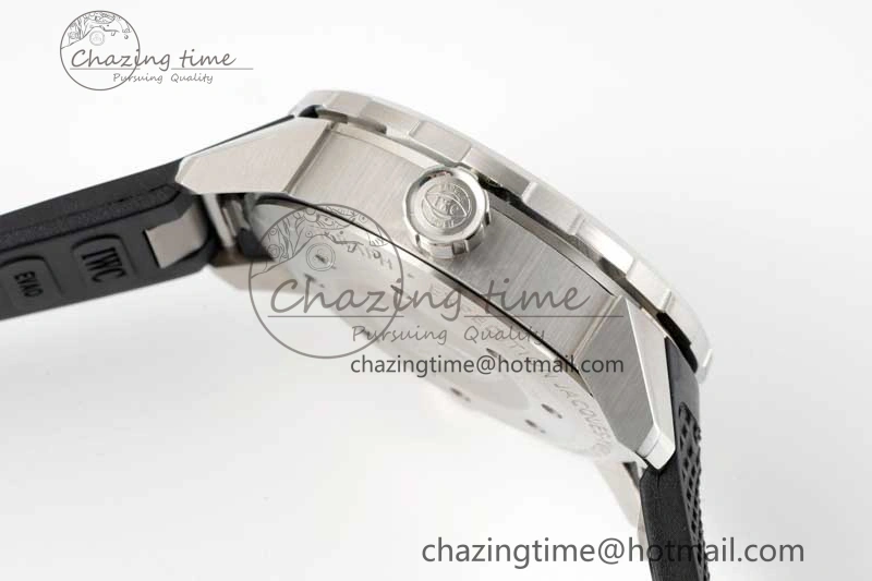 Aquatimer SS IW3290 RSF 1:1 Best Edition Blue Dial on Black Rubber Strap A2892