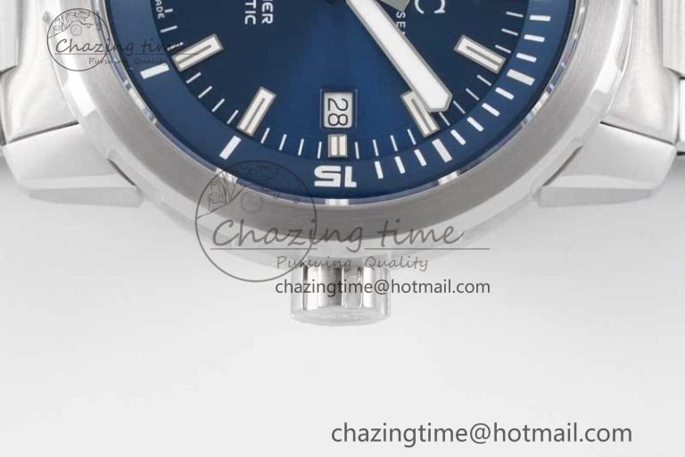Aquatimer SS IW3290 V6SF 1:1 Best Edition Blue Dial on SS Bracelet A2892