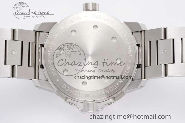 Aquatimer SS IW3290 V6SF 1:1 Best Edition Blue Dial on SS Bracelet A2892