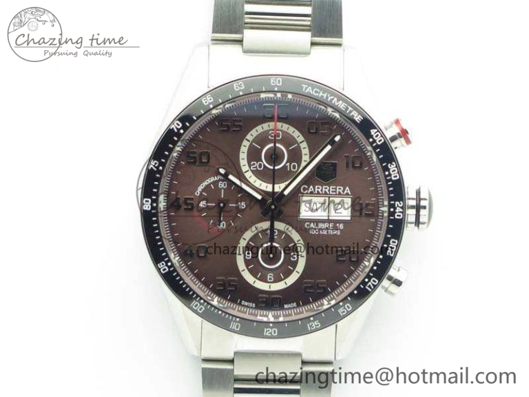 Autavia SS 42mm TARF 1:1 Best Edition Blue Dial Blue Ceramic Bezel on SS Bracelet SW200