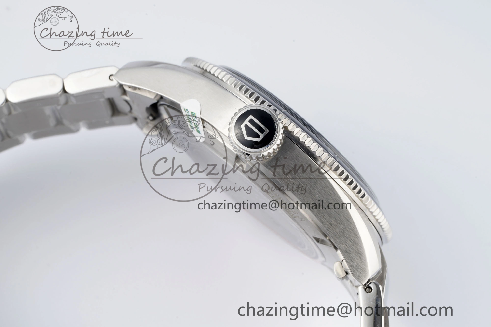 Autavia SS 42mm TARF 1:1 Best Edition Gray Dial Black Ceramic Bezel on SS Bracelet SW200