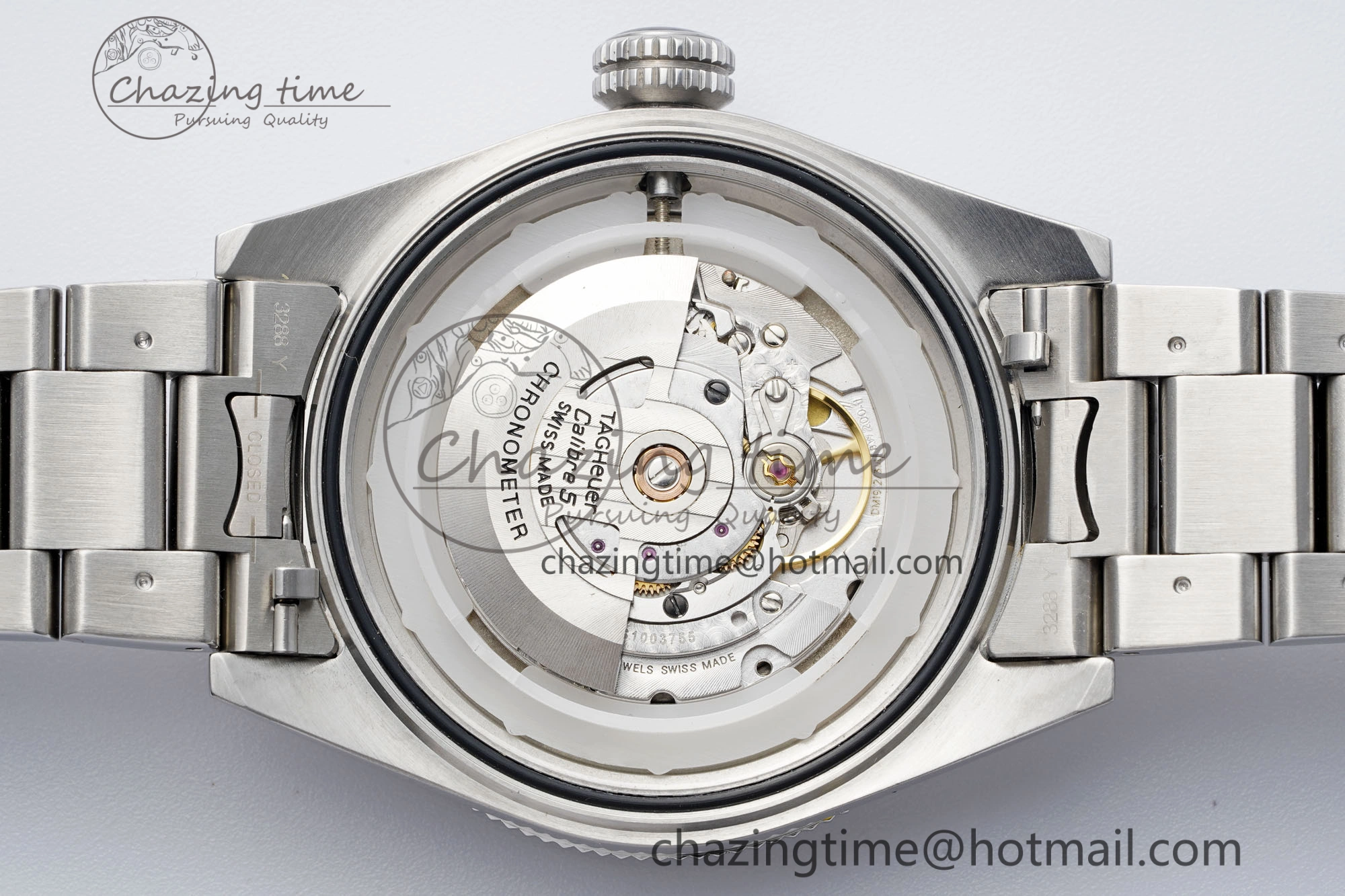 Autavia SS 42mm TARF 1:1 Best Edition Gray Dial SS Bezel on SS Bracelet SW200