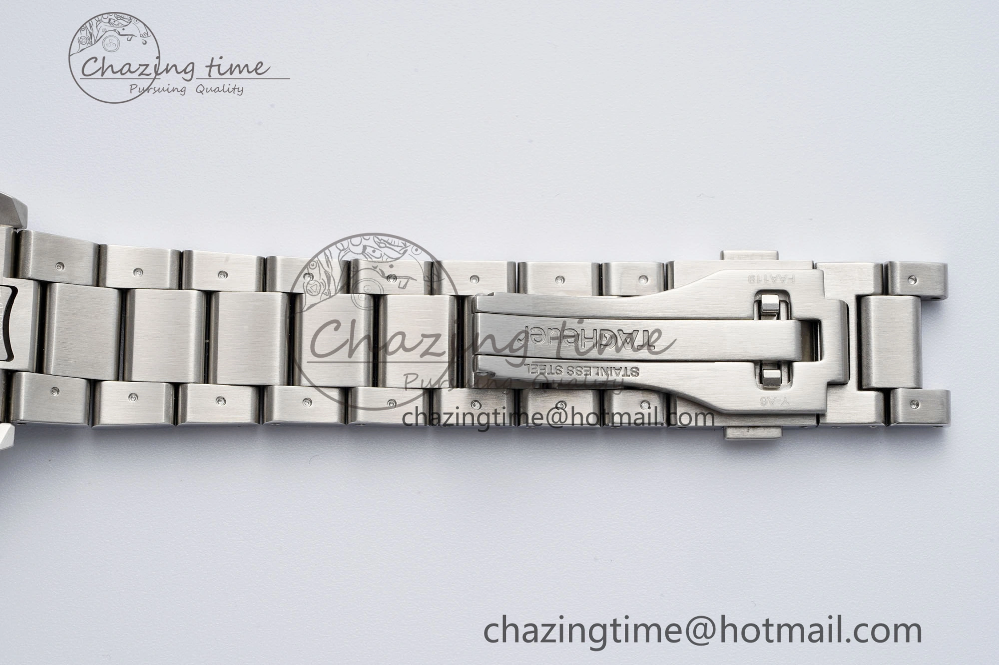 Autavia SS 42mm TARF 1:1 Best Edition Gray Dial SS Bezel on SS Bracelet SW200