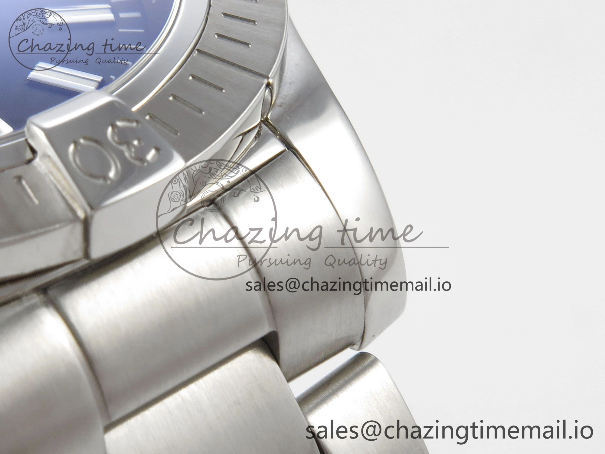 Avenger 43mm SS TF 1:1 Best Edition Black Dial on SS Bracelet A2824 V2