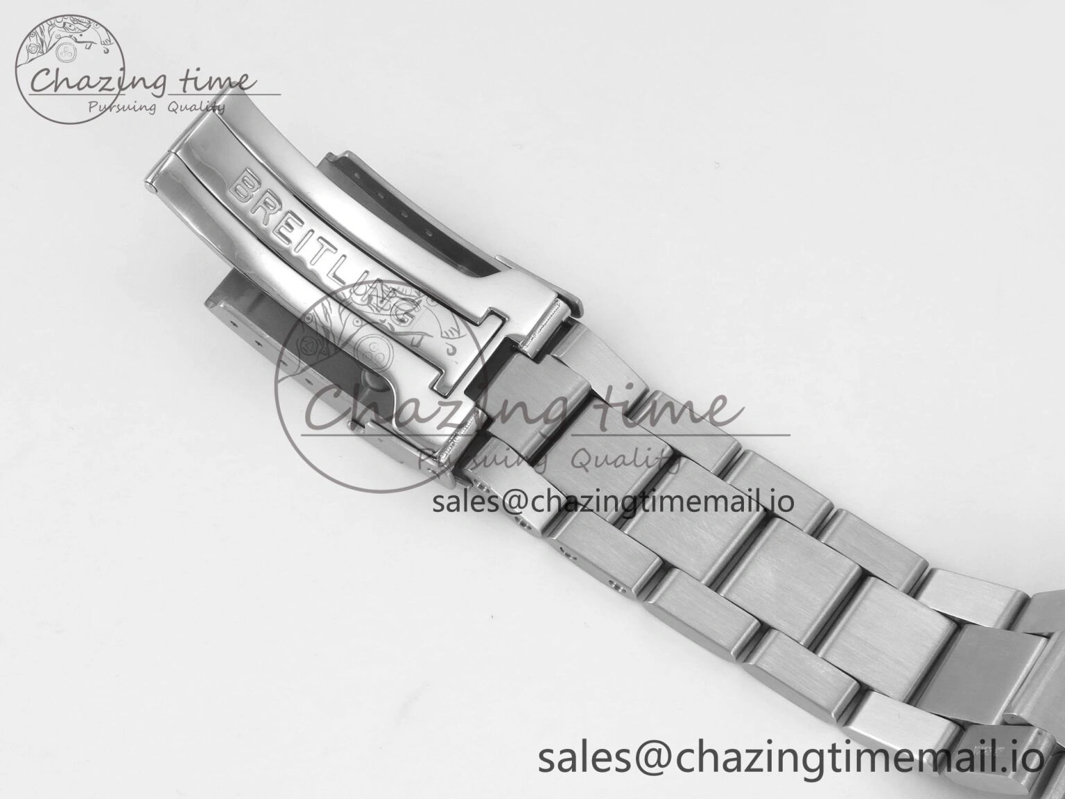 Avenger 43mm SS TF 1:1 Best Edition Yellow Dial on SS Bracelet A2824 V2