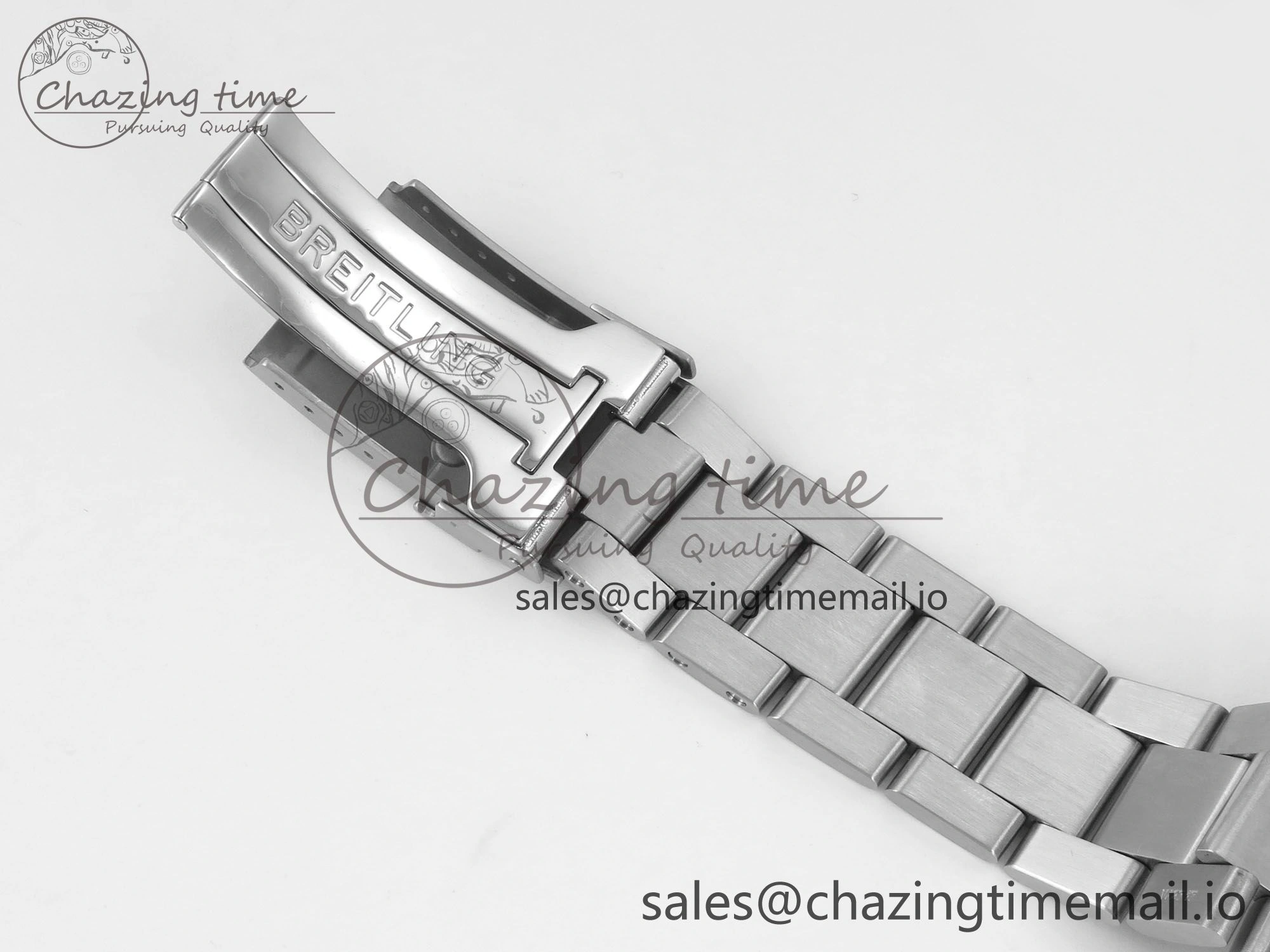 Avenger 43mm SS TF 1:1 Best Edition Yellow Dial on SS Bracelet A2824 V2