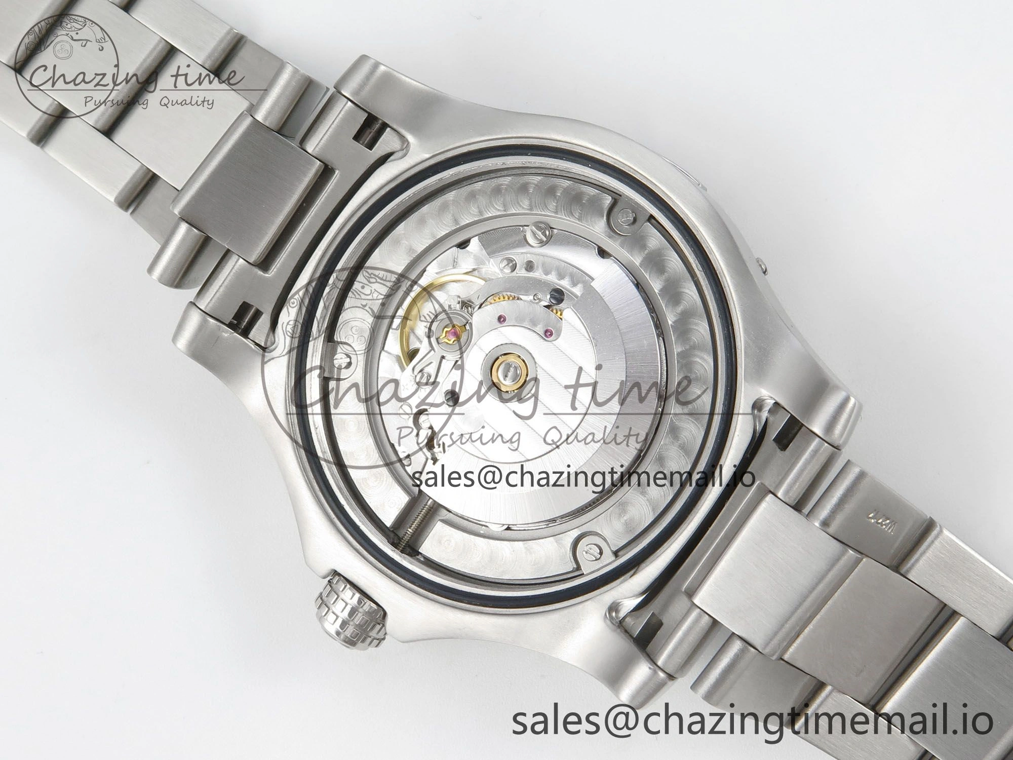 Avenger 43mm SS TF 1:1 Best Edition Yellow Dial on SS Bracelet A2824 V2